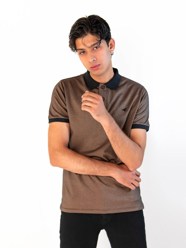 COTTON JERSEY POLO - RADICAL