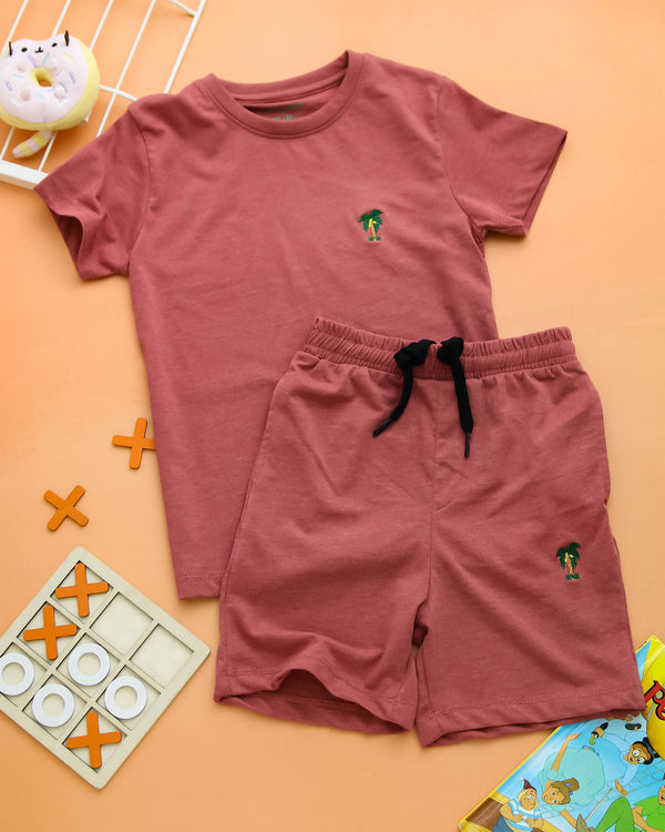 BOYS T-SHIRT WITH SHORTS - BARON