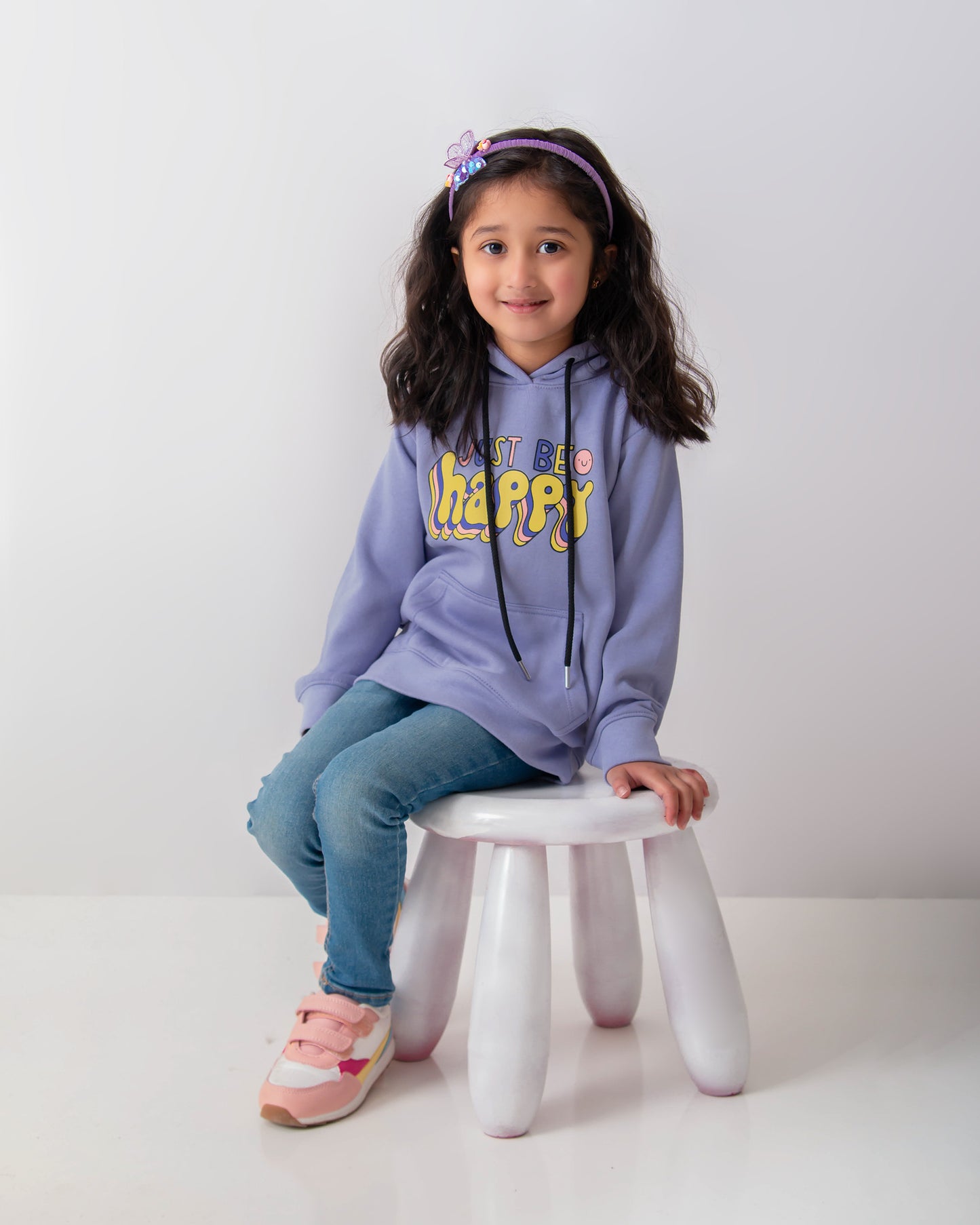 GIRLS PULL OVER HOODIE - GEFIL