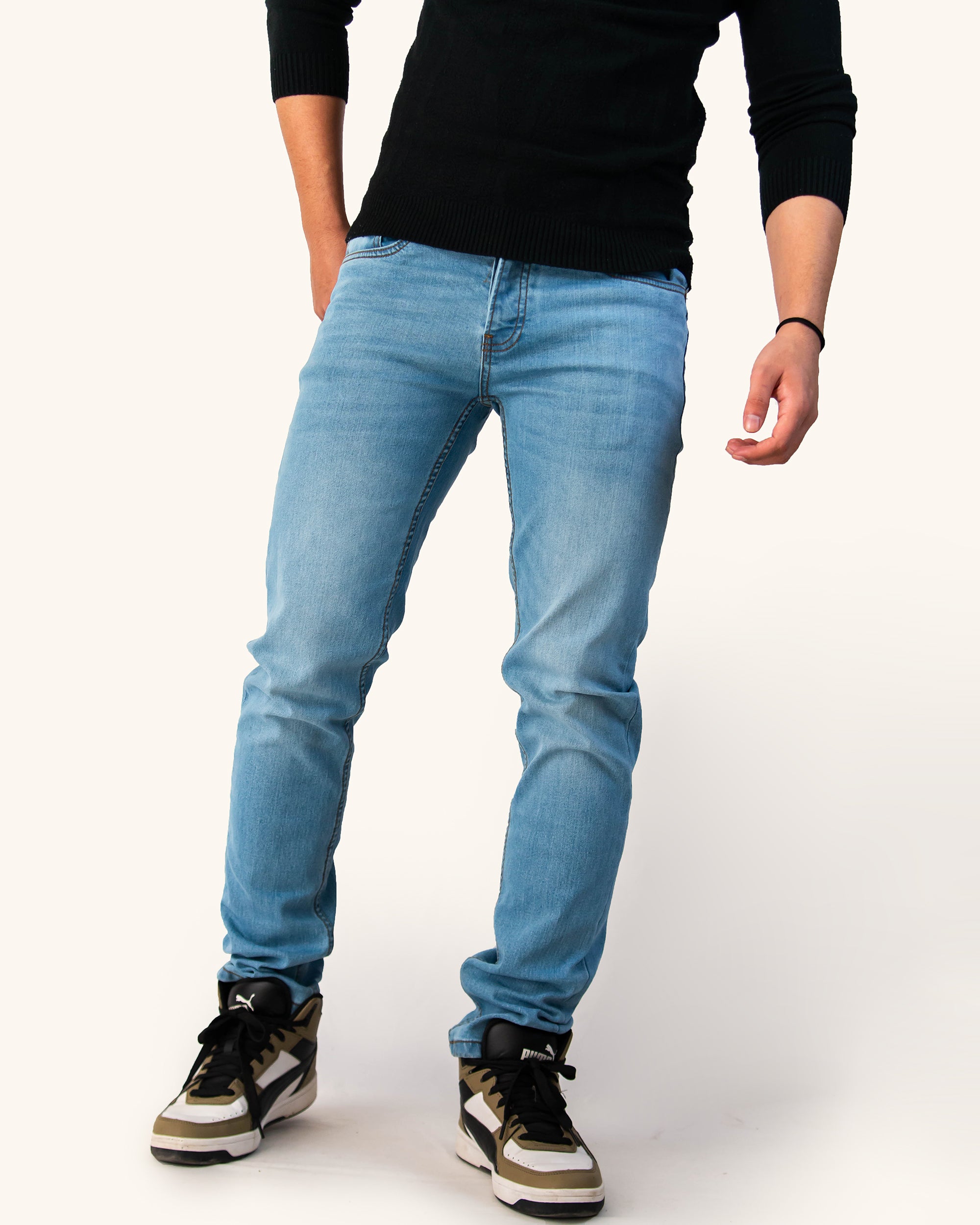 Buy men's straight camouflage stretchable jeans at best price in Pakistan |  Kayazar.com | Black jeans men, Slim fit men, Camouflage