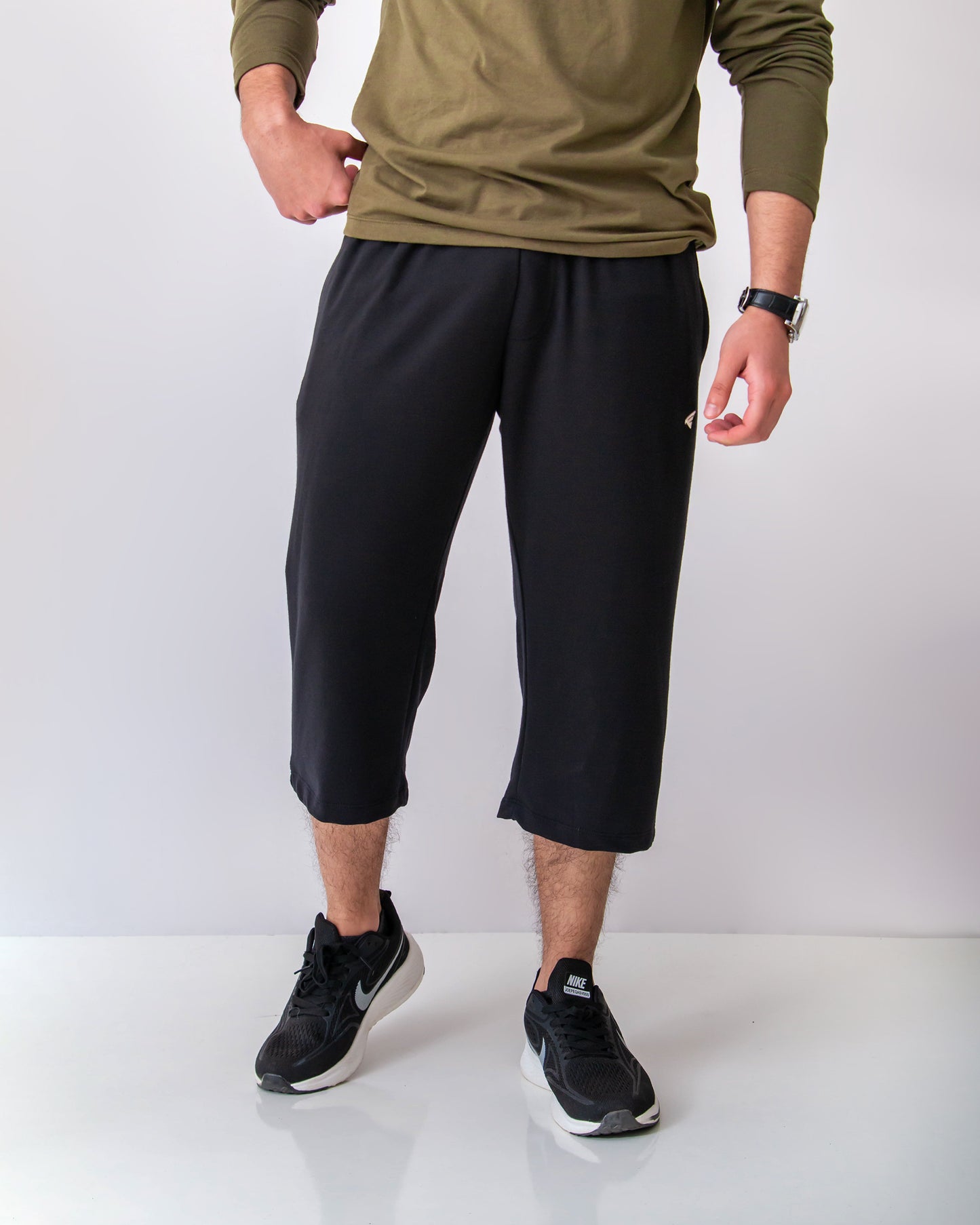 MENS KNITTED LONG SHORTS