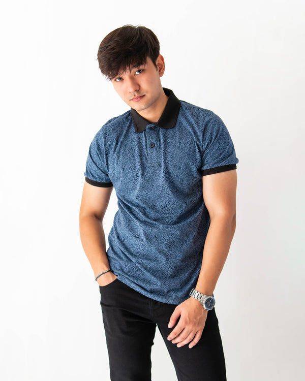 PRINTED POLO - AESON