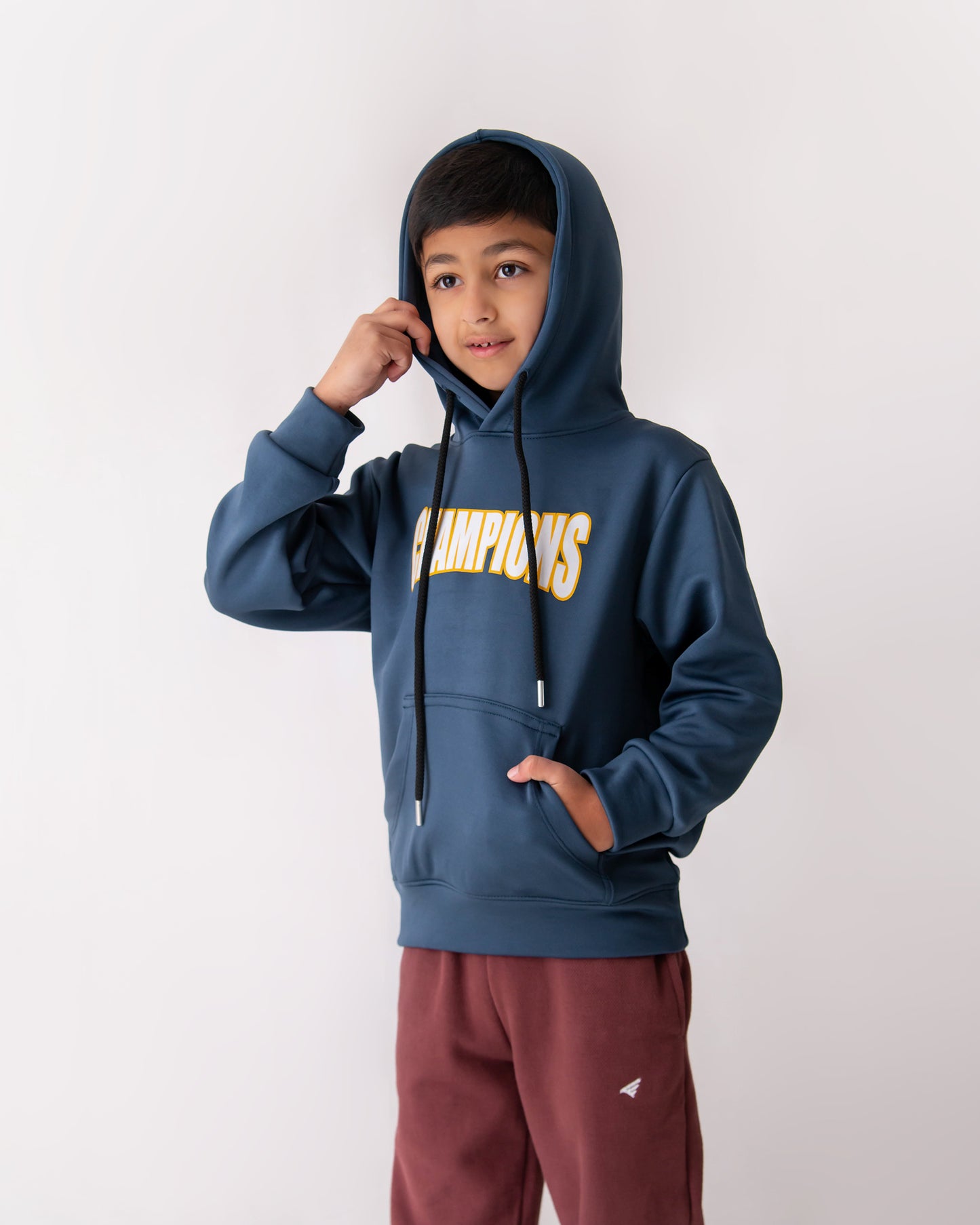 BOYS PULL OVER HOODIE - BIZWER