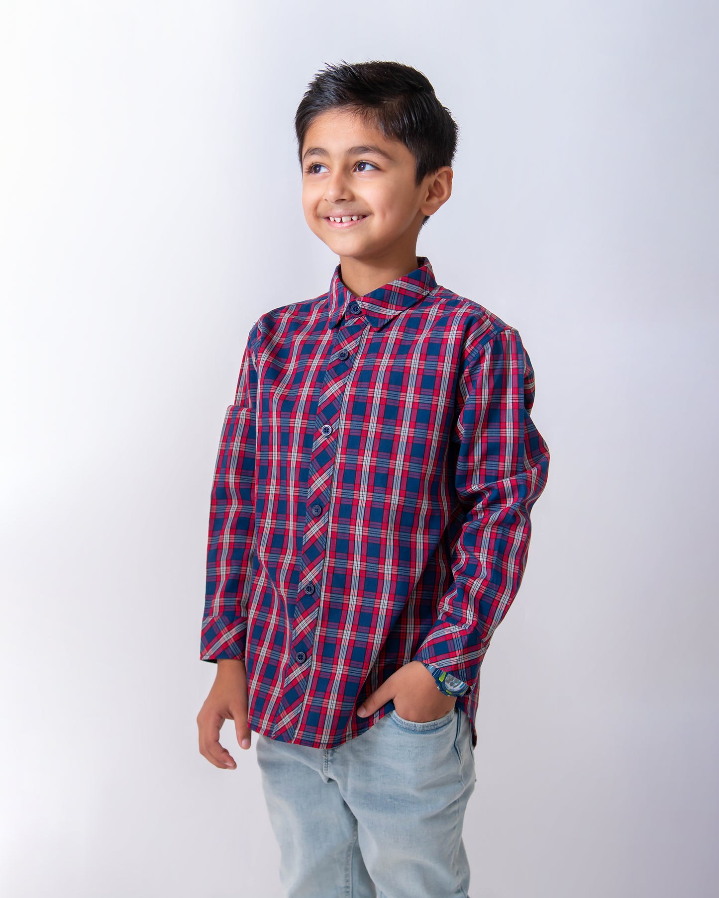 BOYS CASUAL SHIRT - BLURA