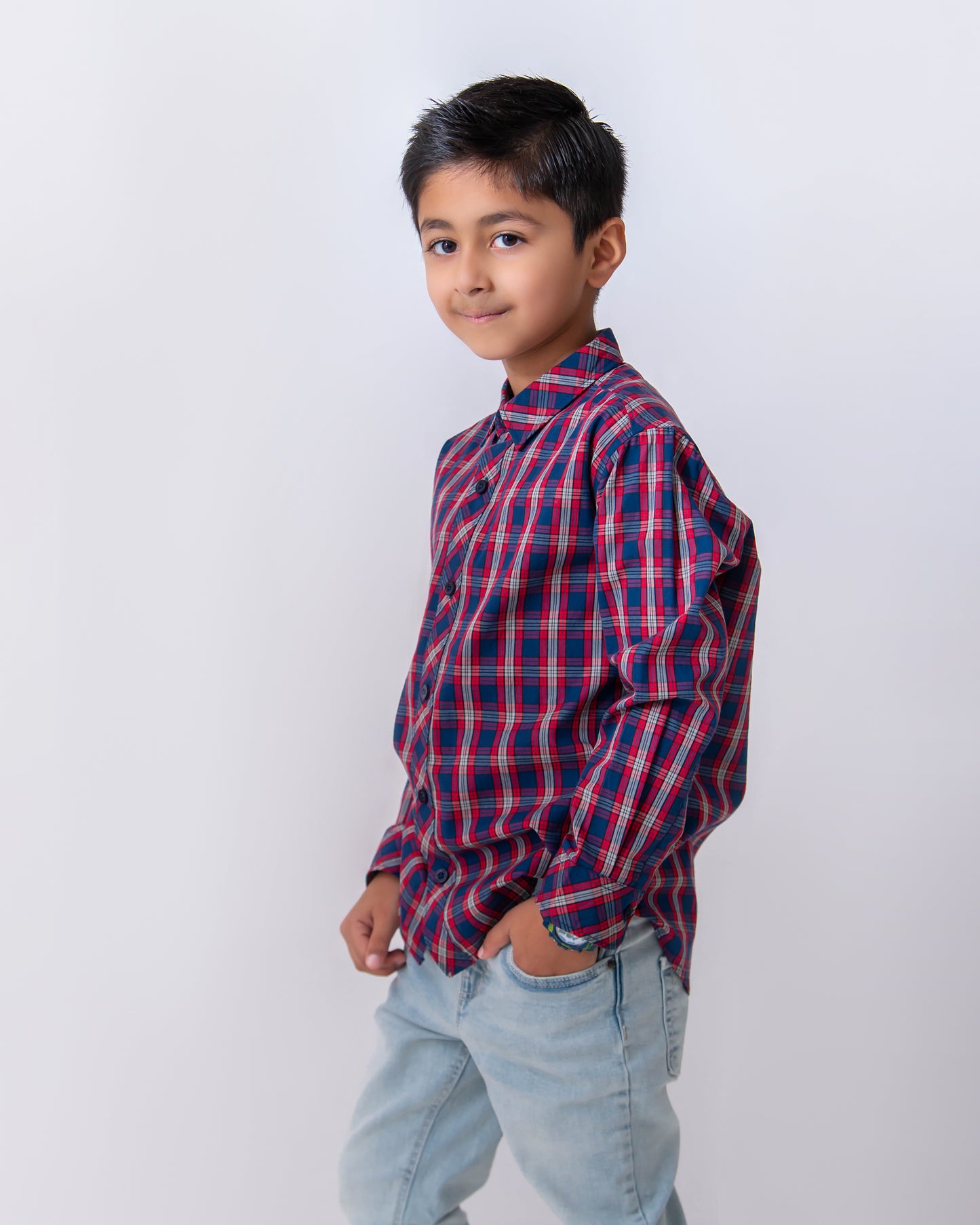 BOYS CASUAL SHIRT - BLURA