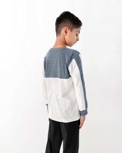 LONG SLEEVE BOYS T-SHIRT - BUVIT