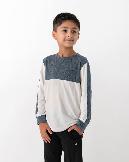 LONG SLEEVE BOYS T-SHIRT - BUVIT