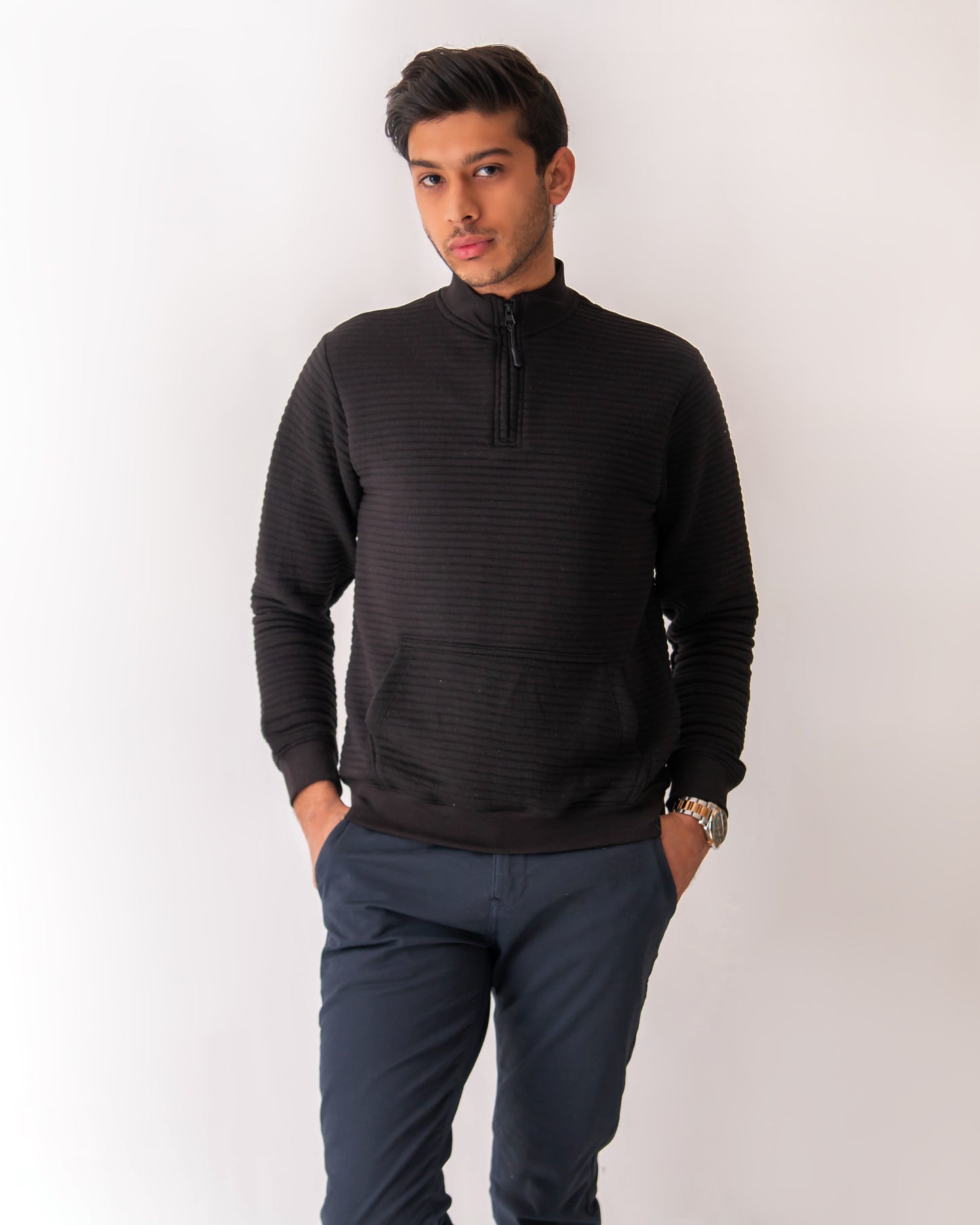 MENS MOCK NECK SWEAT - CRIZER