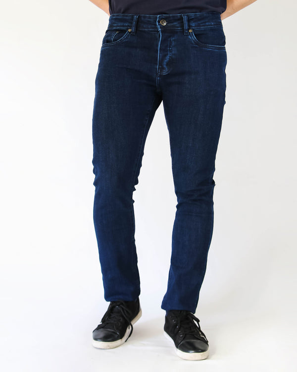 MIDUM BLUE SKINNY FIT (ONYX) JEANS - DRAAS