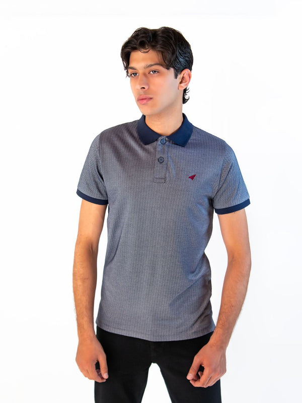 COTTON JERSEY POLO - ECHO