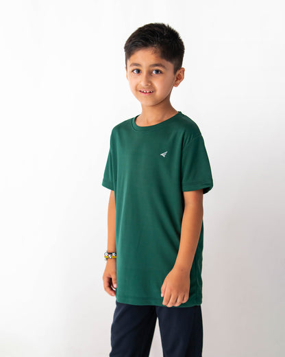 ACTIVE WEAR DRY-FIT BOYS T-SHIRT - GRUNISH