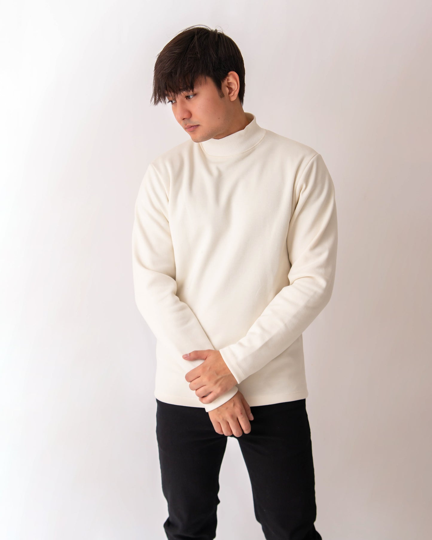 MENS TURTLE NECK SWEAT - HAXEL