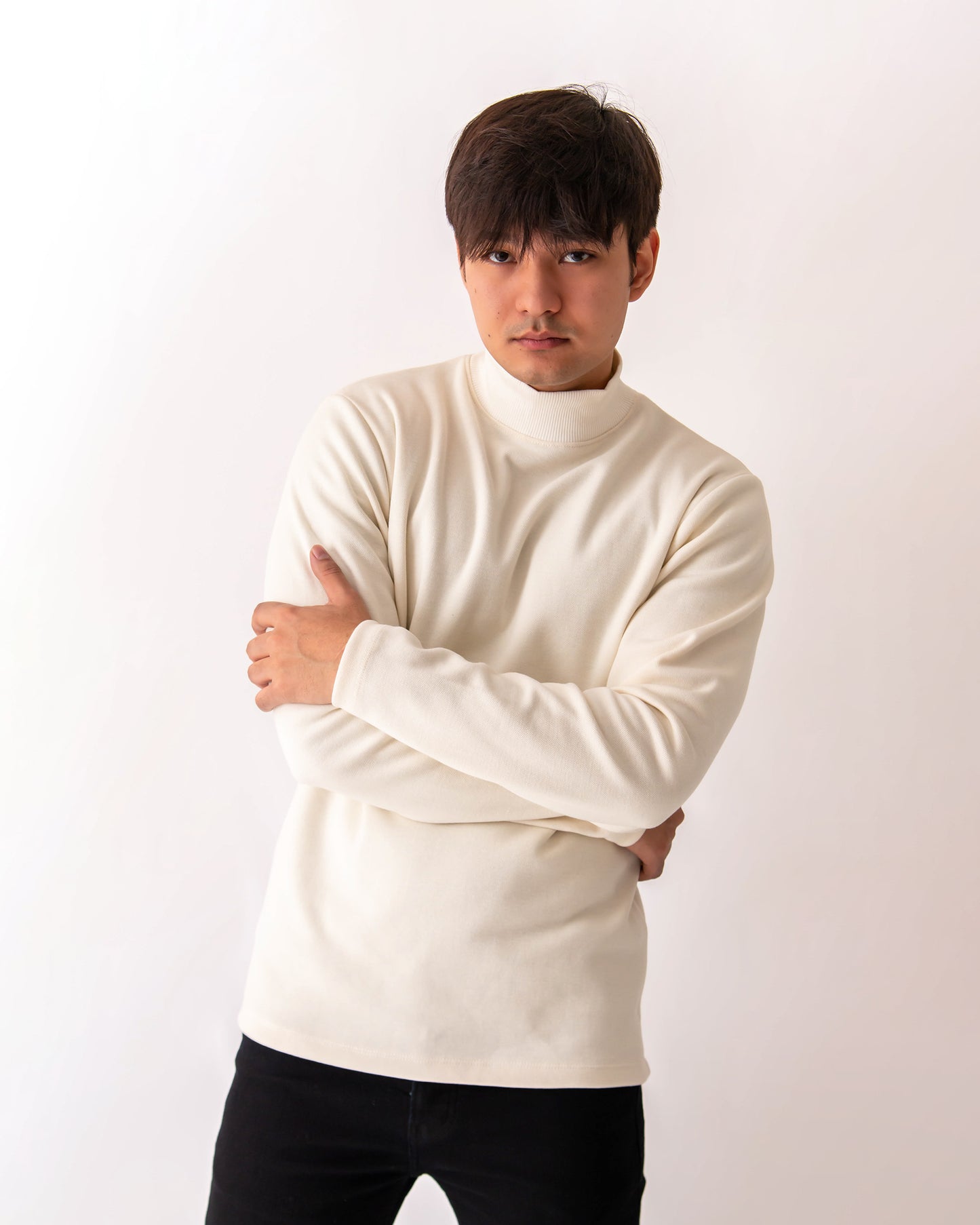 MENS TURTLE NECK SWEAT - HAXEL