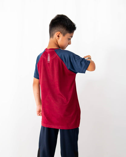 ACTIVE WEAR DRY-FIT BOYS T-SHIRT - JAVY