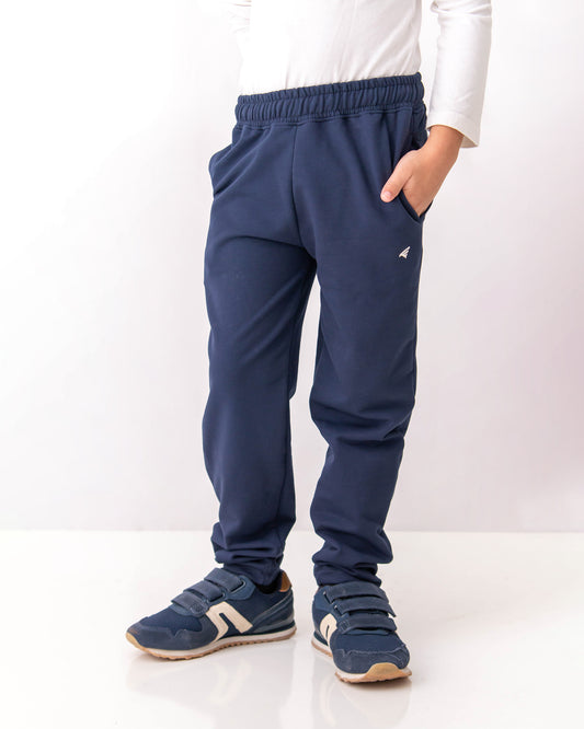 BOYS HEM BOTTOM KNITTED TROUSER - LIKER