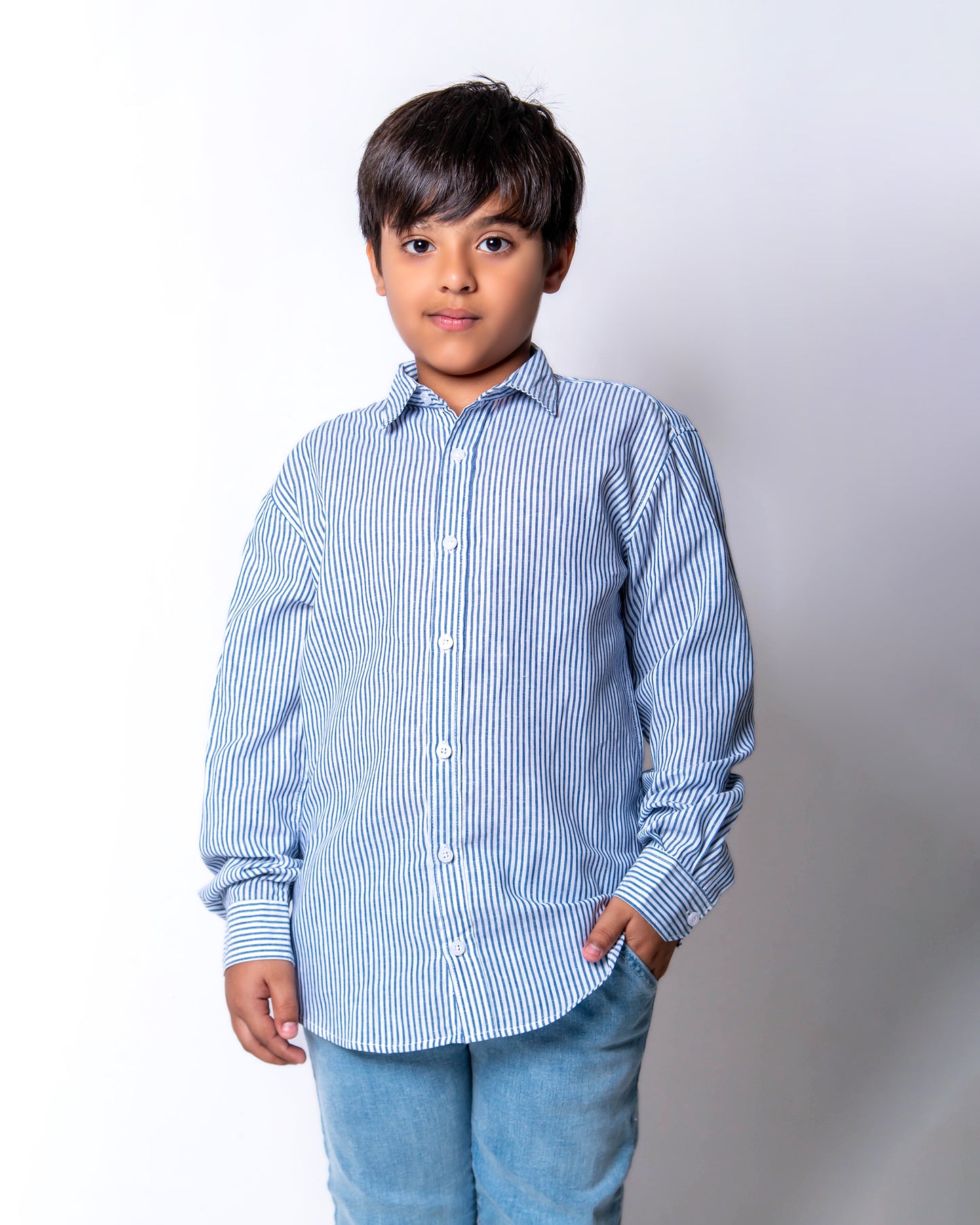 BOYS CASUAL SHIRT - LIMO