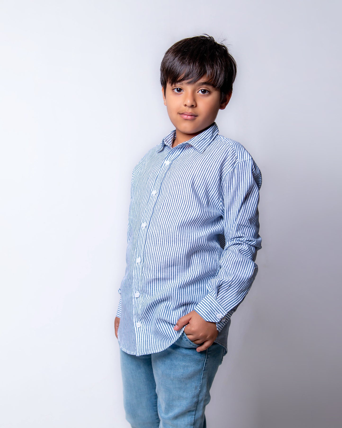 BOYS CASUAL SHIRT - LIMO