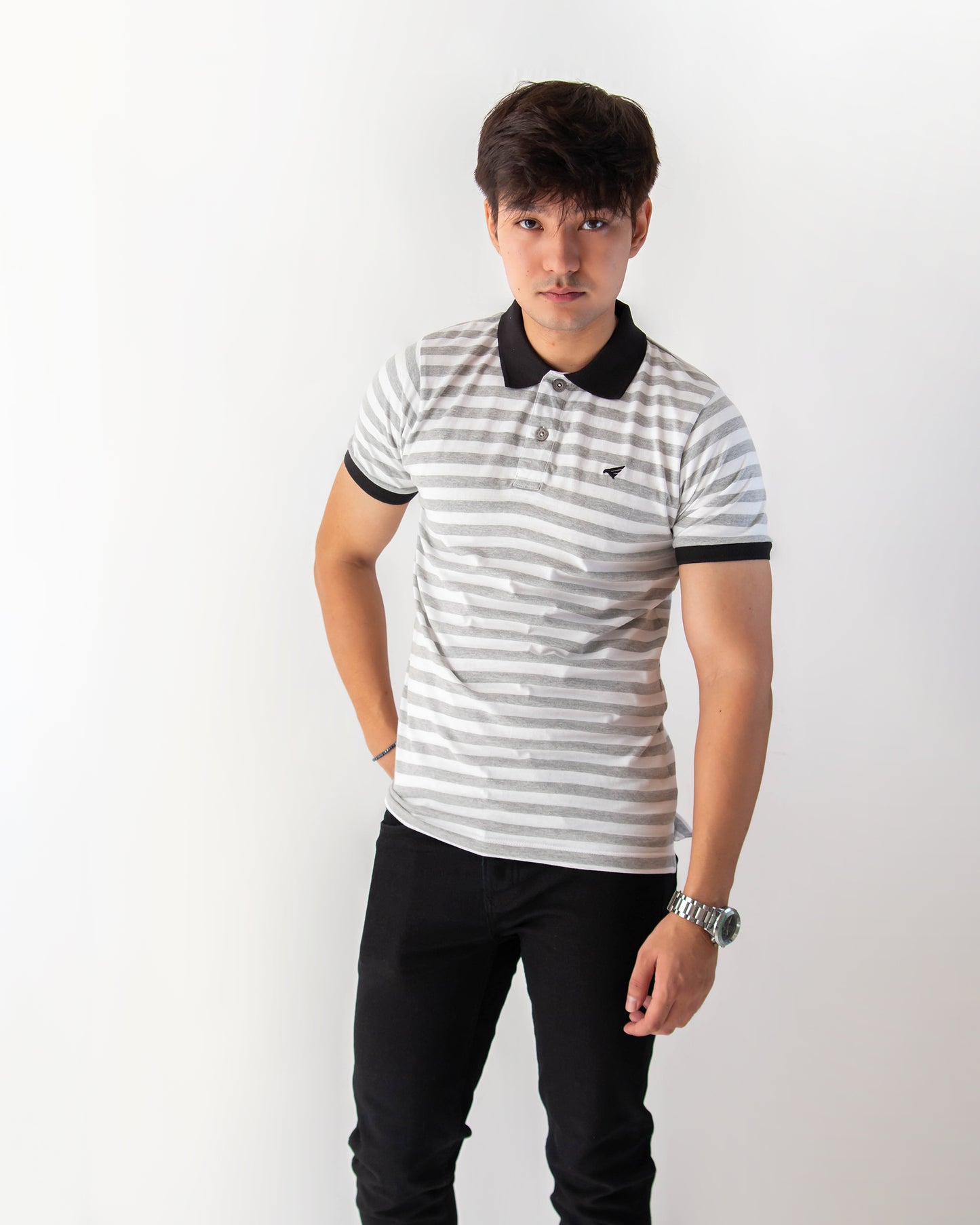 YARN DYED POLO - ORIO