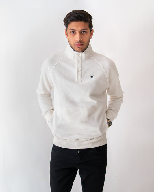 MENS MOCK NECK SWEAT - PURTAX