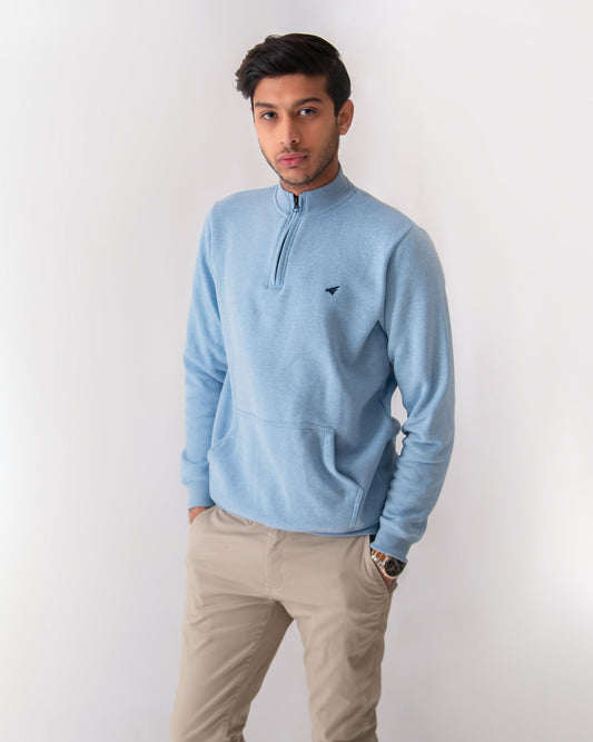 MENS MOCK NECK SWEAT - RESRO