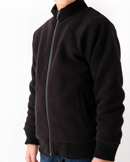 MEN FULL SLEEVES JACKET - SHADOW