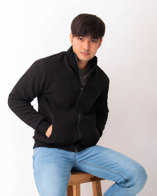 MEN FULL SLEEVES JACKET - SHADOW