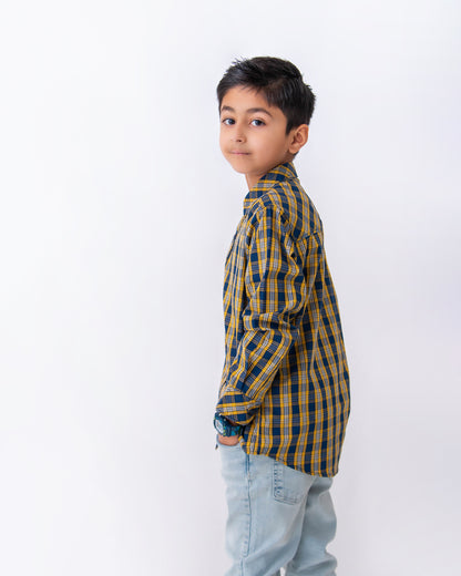 BOYS CASUAL SHIRT - ZIRCUM