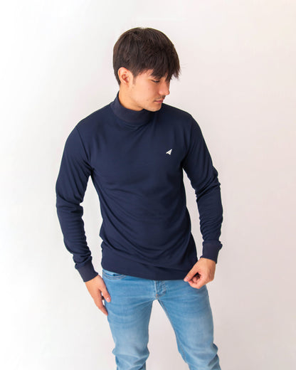 ACTIVE WEAR TURTLE NECK SWEAT - OMEGA