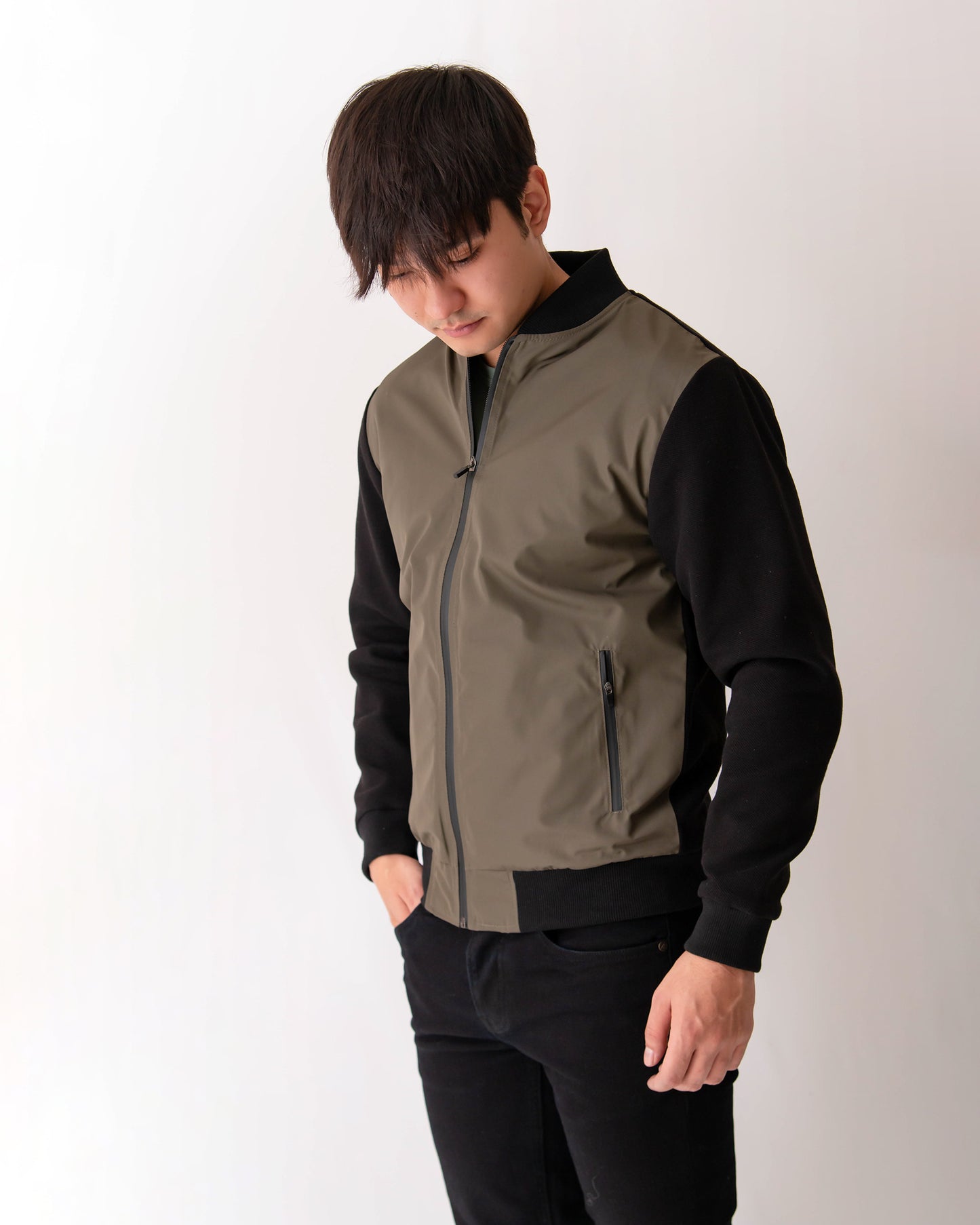 MEN FULL SLEEVES JACKET - PATCH